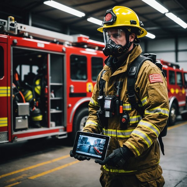 Quels sont les avantages de l'utilisation des technologies de réalité augmentée pour la formation des pompiers?